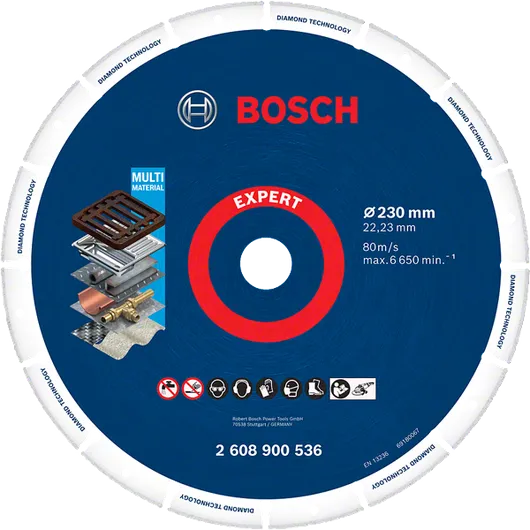 Bosch专家多材料金刚石切割片 230 毫米。.