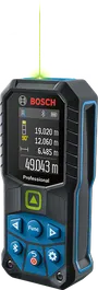 BoschGLM 50-27 CG 激光测距仪，带数字显示。