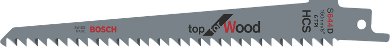 BoschS644D 曲线锯锯片，用于快速切割木材.
