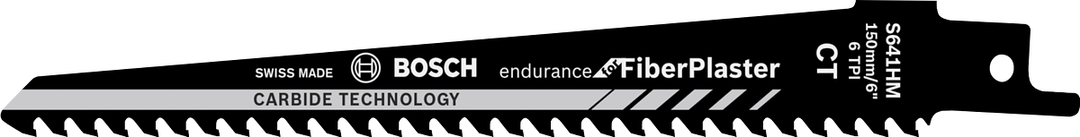 用于纤维石膏的Bosch S 641 HM 往复锯片。.
