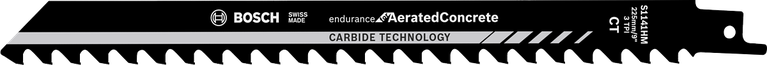 用于加气混凝土的Bosch硬质合金往复锯片。.