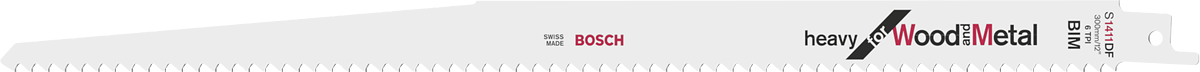 Bosch BIM S 1156 XHM 往复锯片，适用于木材和金属。.
