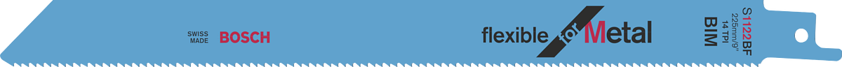 Bosch灵活适用于金属往复锯片。.