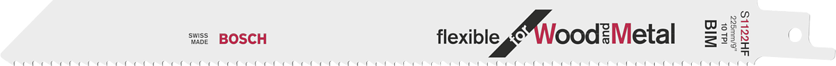 适用于木材和金属的BoschS922HF 曲线锯锯条。.