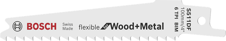 适用于木材和金属的BoschS511DF 曲线锯锯条。.