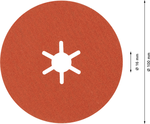 BoschEXPERT R782 Prisma 陶瓷纤维盘 100mm G 80.
