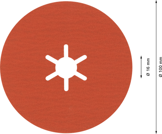 BoschEXPERT R782 Prisma 陶瓷纤维盘 100mm G120.