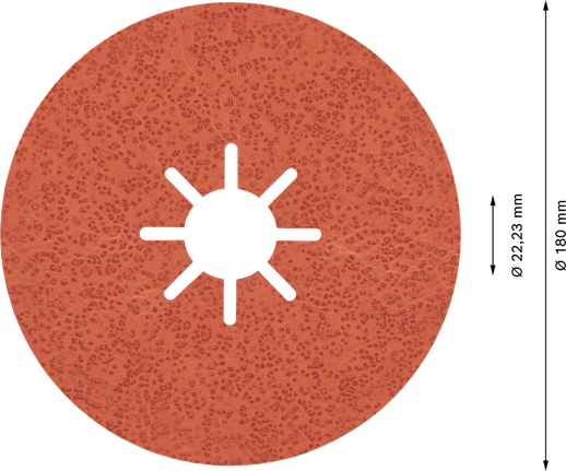 Bosch EXPERT R782 Prisma 陶瓷纤维盘 180 毫米，粒度 36。.
