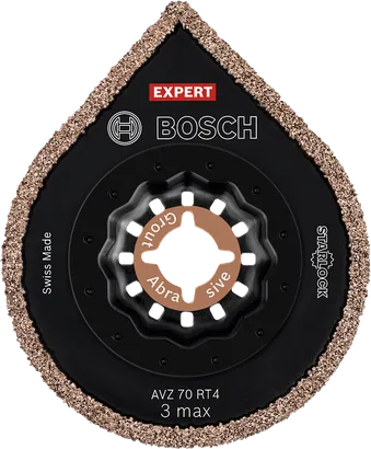Bosch EXPERT 3 max AVZ 70 RT4 硬质合金灌浆板。.
