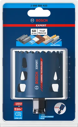 BoschExpert Tough Material 孔锯 68×60 毫米.