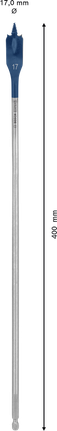 BoschEXPERT 自切速钻头 17 x 400 毫米。