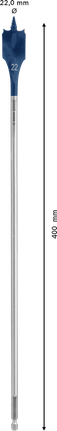 BoschEXPERT 自切速钻头 22 x 400 毫米。