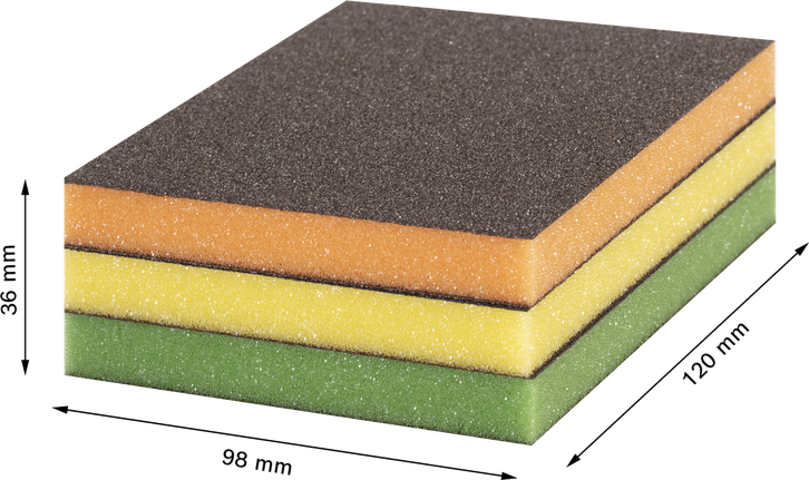 Bosch EXPERT S473 标准砂磨垫，中等细度，超细度。.