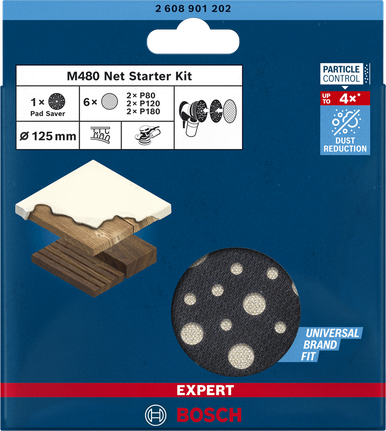 BoschM480 净水器入门套件 125 毫米 7 件套.