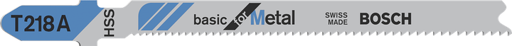 用于切割金属的BoschT218A 曲线锯刀片。.