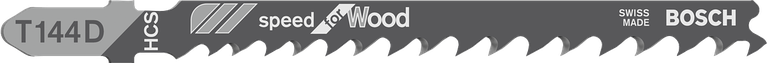 BoschT144D 曲线锯锯片，可快速切割木材。.