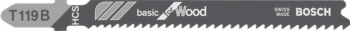BoschT119B 曲线锯锯片适用于基本的木材切割。.