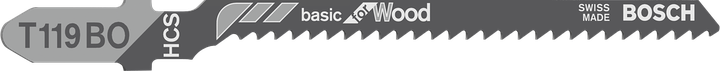 BoschT119BO 曲线锯锯片，用于木材切割。.