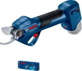 Bosch Pro Pruner 无绳修枝剪，用于修剪树枝。.