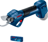 Bosch Pro Pruner 无绳修枝剪，用于修剪树枝。.