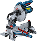 BoschGCM 216 斜切锯，配有 216 毫米刀片。.