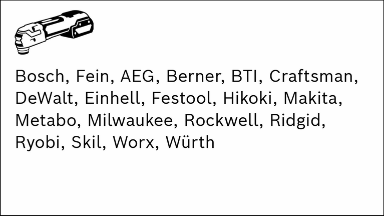 电动工具概述上面列出了各种电动工具品牌。.