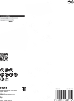 Bosch EXPERT 多材料硬质合金切割片 110 x 20 毫米。