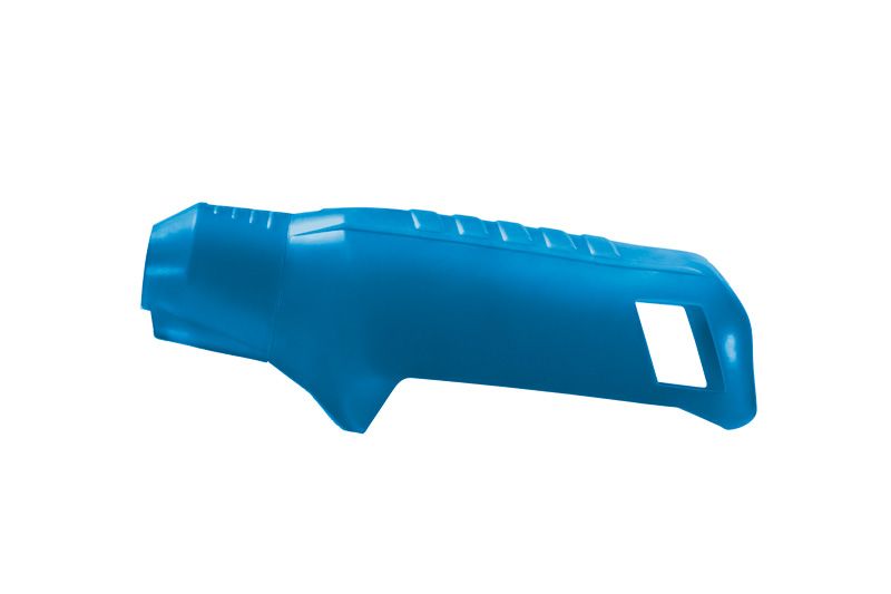 Bosch蓝色保护罩，确保工具安全。.