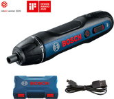 带有 USB 充电线的Bosch Go 2 电动螺丝刀。.