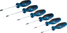 Bosch螺丝刀套装 6 件 TX，符合人体工程学的手柄。.