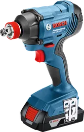 带电池的BoschGDX 180-LI 无绳冲击起子机。.