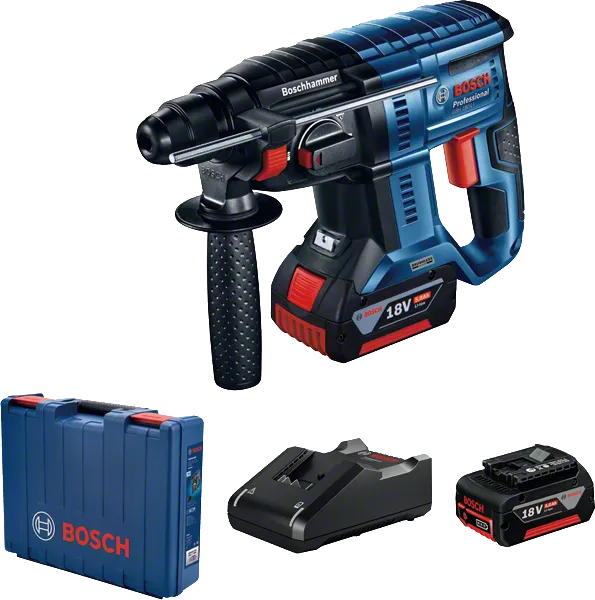 BoschGBH 180-LI 旋转锤钻，配备 18V 电池。.
