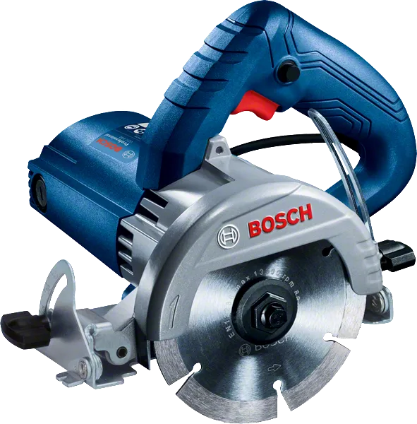 BoschGDC 140 大理石切割机，配有符合人体工程学的手柄。.