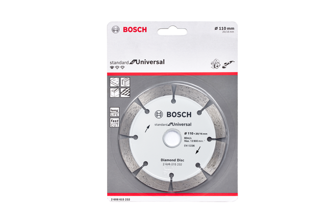 Bosch金刚石切割片标准通用型。