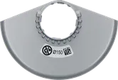 Bosch150 毫米砂轮片专用无盖保护罩。