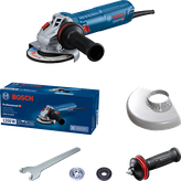 BoschGWS 12-125 S 角磨机及其配件。.