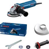 BoschGWS 12-125 S 角磨机及其配件。.