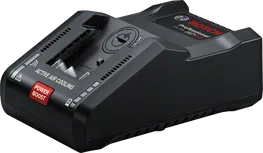 带有功率增强功能的BoschGAL 18V-160 C 电池充电器。