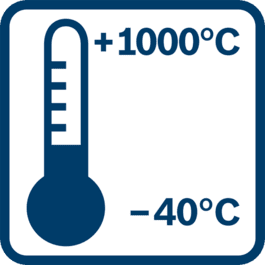 红外测量范围 -40 °C至+1000 °C