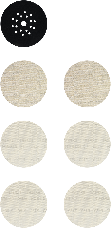 Bosch EXPERT M480 打磨网套装 225 毫米，7 件。.