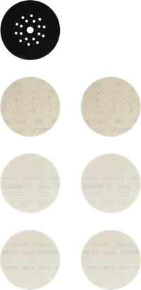 Bosch EXPERT M480 打磨网套装 225 毫米，7 件。.