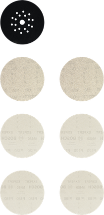 Bosch EXPERT M480 打磨网套装 225 毫米，7 件。.