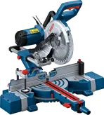 BoschGCM 254 D 滑动斜切锯可实现精确的角度切割。.