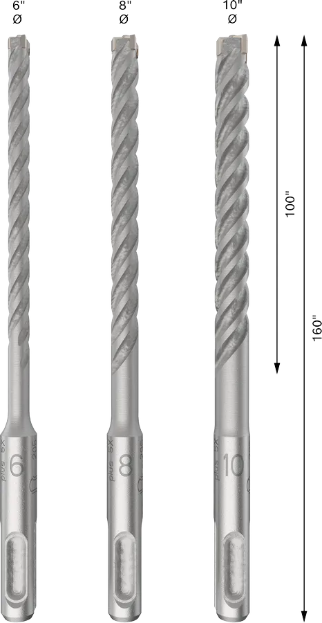 PRO专业系列SDS plus四坑5系