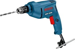 BoschGBM 350 RE 钻头，输入功率为 350W，适用于木材或钢材。.