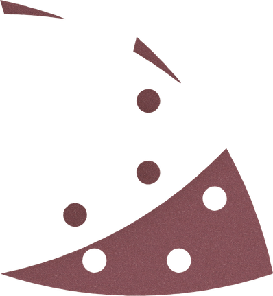 Bosch PRO F460 砂纸，混合砂粒 93 x 93 毫米。.