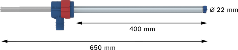 BoschEXPERT SDS Clean max-8X 锤钻头 22 x 400 x 650 毫米.