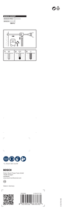 BoschEXPERT SDS Clean max-8X 钻头 28×400×650 套装.