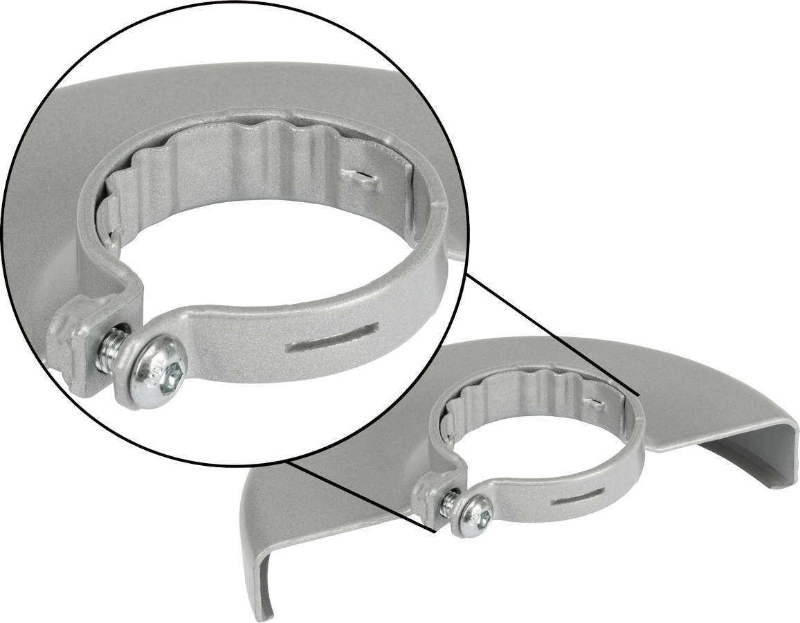 Bosch用于研磨直径 125 毫米的防护罩。