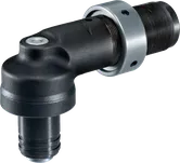 Bosch12V 角头，配有 1/4 英寸快速更换卡盘。.